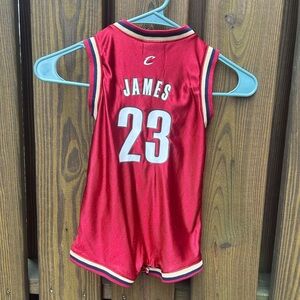 Baby LeBron James Onesie 18 months Cleveland Cavaliers
